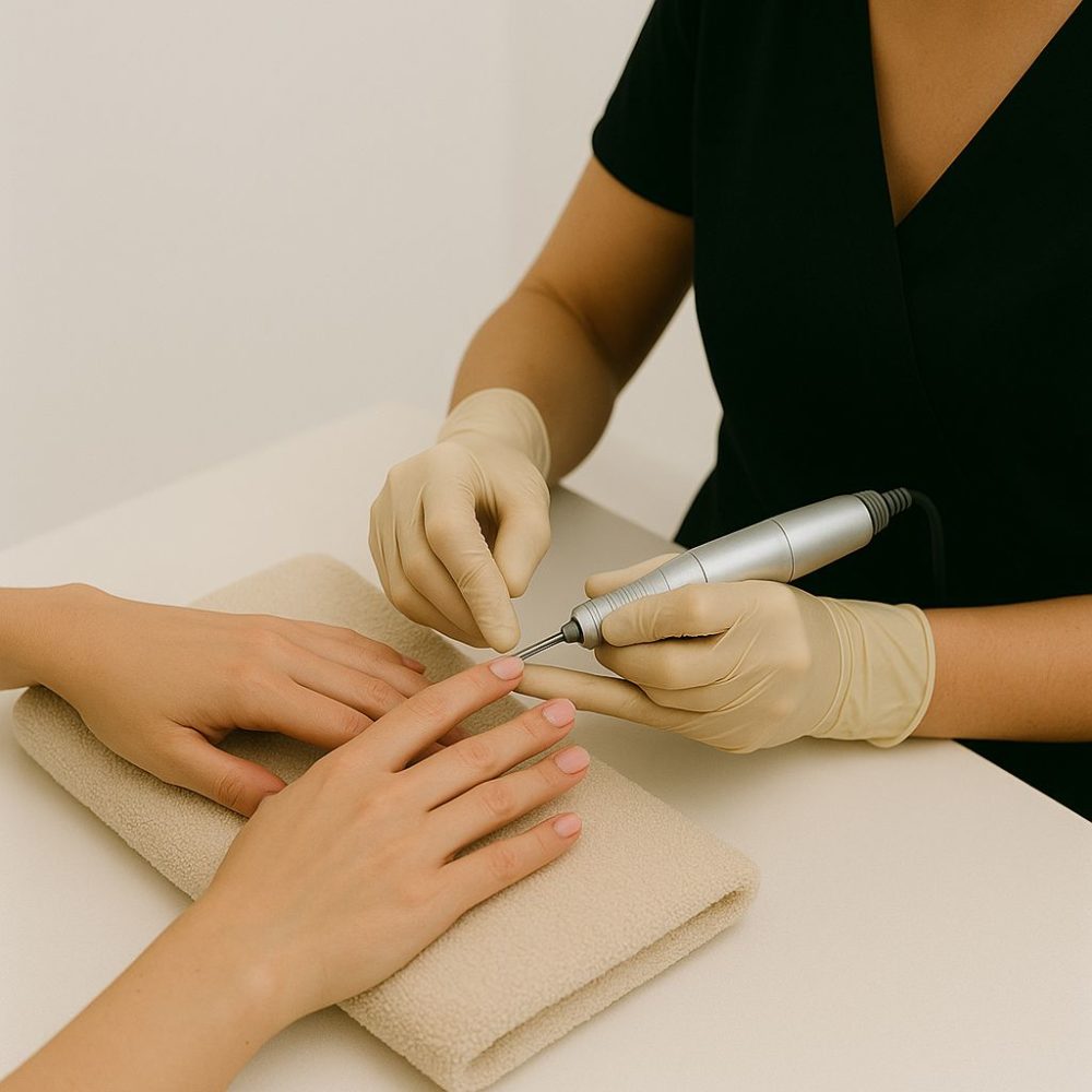Semipermanente con Dry Manicure